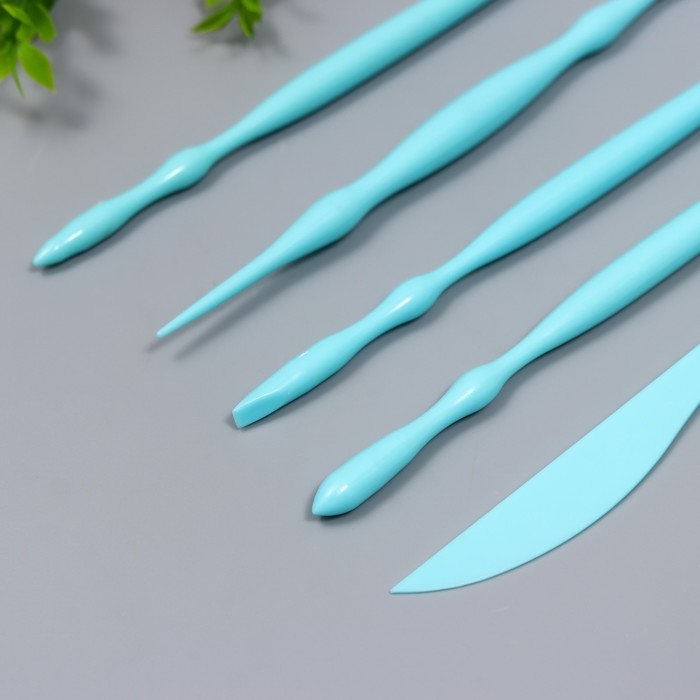 Инструменты для моделирования и придания формы набор 9 шт пластик, акрил Инструменты для моделирования и придания формы набор 9 шт пластик, акрил