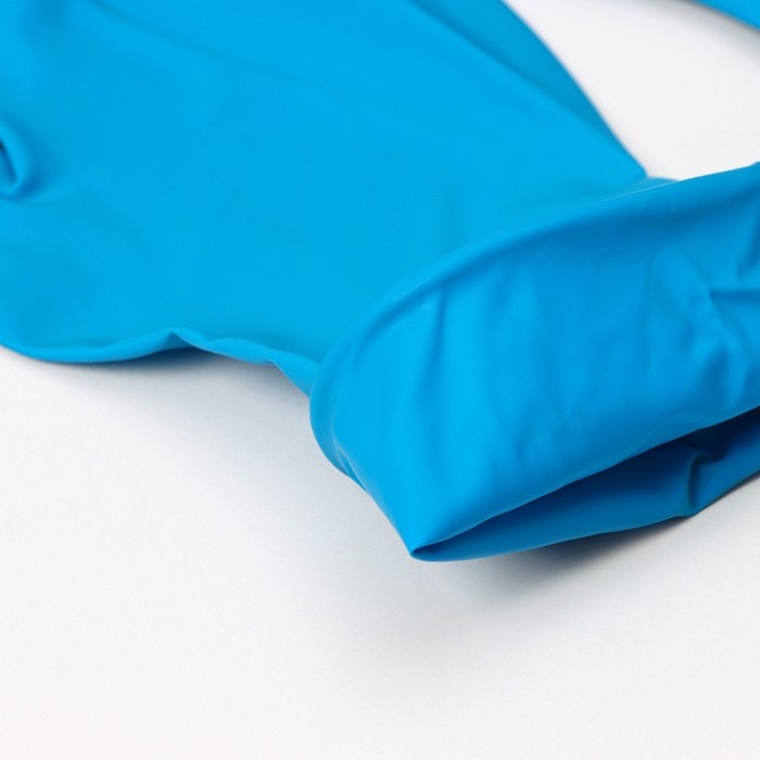 Перчатки латексные неопудренные High Risk, смотровые, нестерильные, текстурированные, размер XL, 35 гр, 50 шт/уп (25 пар), цвет голубой Перчатки латексные неопудренные High Risk, смотровые, нестерильные, текстурированные, размер XL, 35 гр, 50 шт/уп (25 пар), цвет голубой