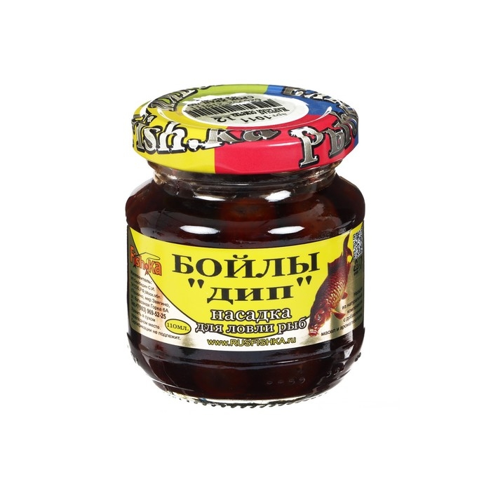 Бойлы Fish.ka, дип, жареная семечка, 12 мм, 110 мл Бойлы Fish.ka, дип, жареная семечка, 12 мм, 110 мл