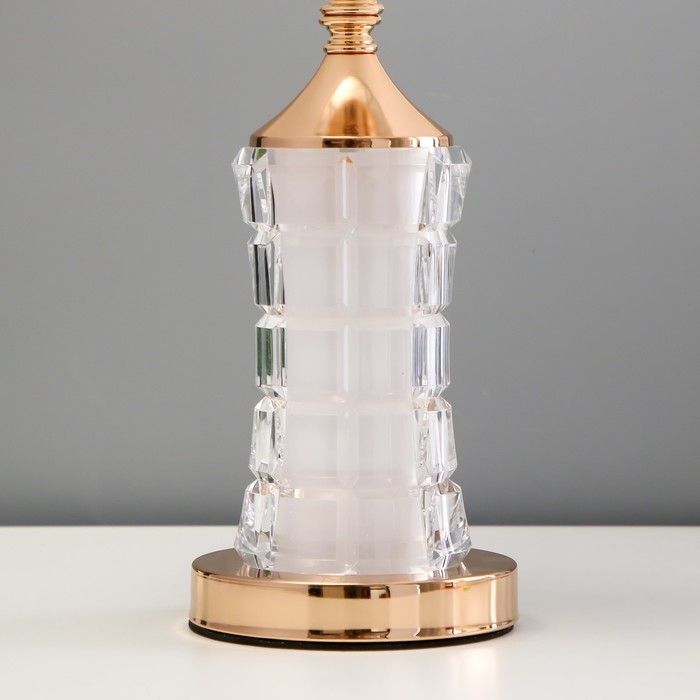 Настольная лампа с подсветкой Настольная лампа с подсветкой "Фейри" Е27 40Вт золото 25х25х41 см