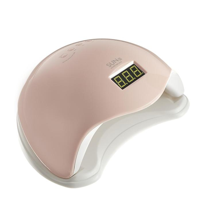 Лампа для гель-лака JessNail SUN 5, UV/LED, 48 Вт, таймер 10/30/60 сек, розовая Лампа для гель-лака JessNail SUN 5, UV/LED, 48 Вт, таймер 10/30/60 сек, розовая