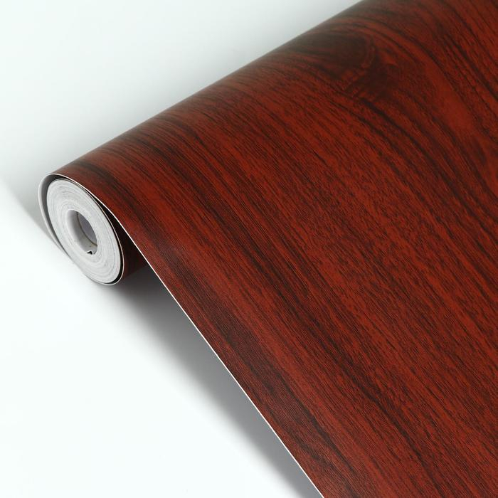Пленка самоклеящаяся D&B 2034, Дерево красное, 0,45х8м Пленка самоклеящаяся D&B 2034, Дерево красное, 0,45х8м