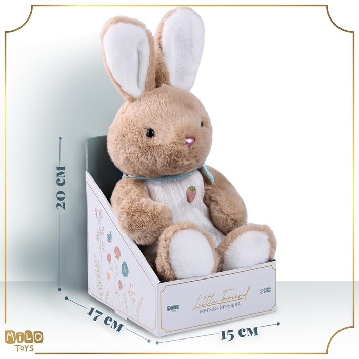 Мягкая игрушка Little Friend, зайка в платье, цвет микс, 31 см Мягкая игрушка Little Friend, зайка в платье, цвет микс, 31 см