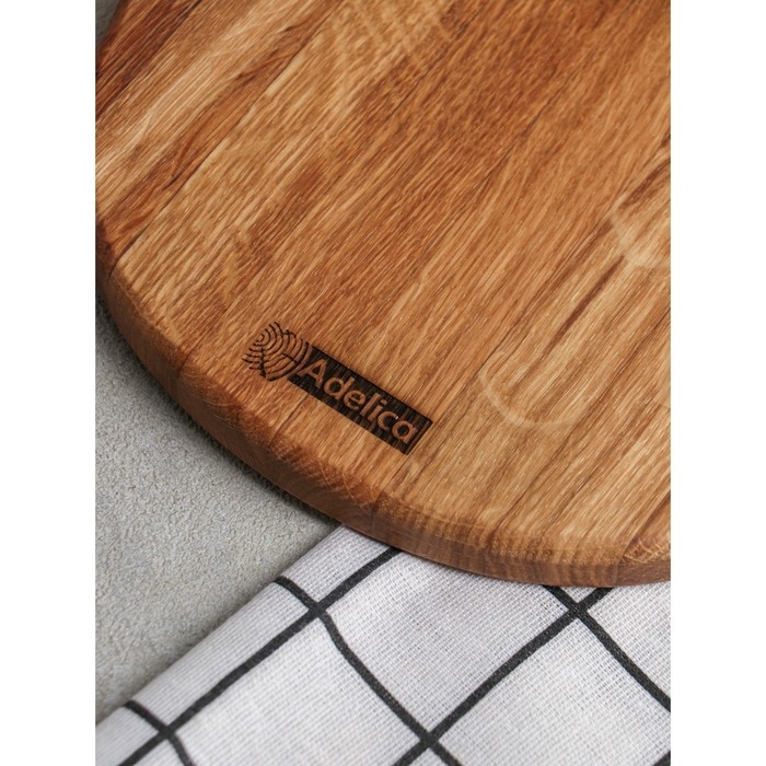 Доска для подачи авторская «Лапа Тигра», 19×22×2 см, натуральный дуб Доска для подачи авторская «Лапа Тигра», 19×22×2 см, натуральный дуб