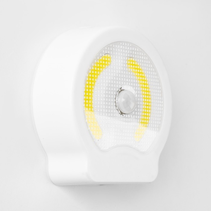 Фонарь-светильник  Фонарь-светильник "Мастер К", 220 лм, COB, 3 ААА, магнит, клейкая основа, датчик движения