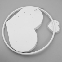 Люстра 1716/3WT LED 80Вт 3000-6000К диммер белый 54х50х6 см BayerLux
