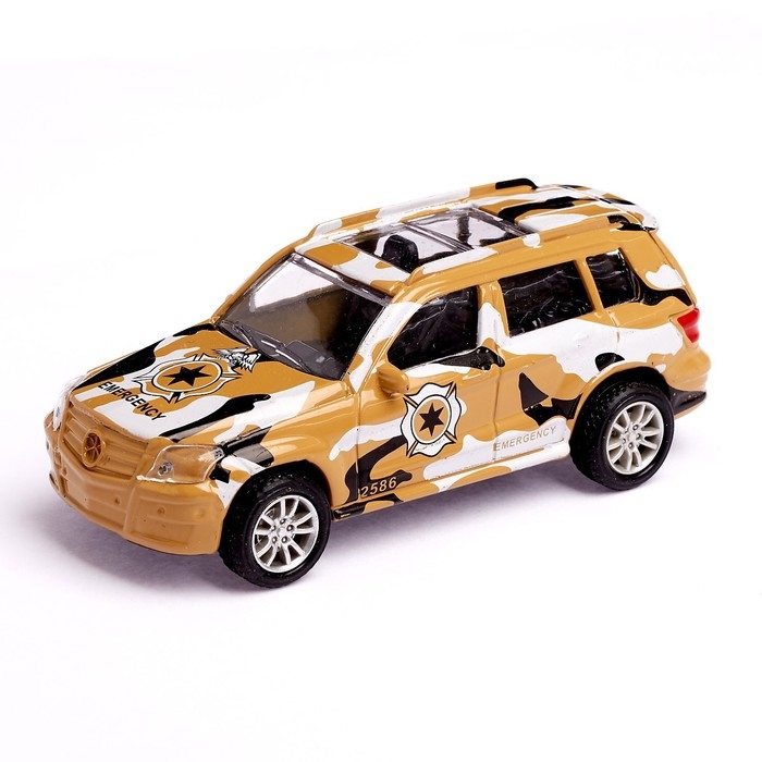 Машина металлическая «Армия», масштаб 1:43, инерция, МИКС Машина металлическая «Армия», масштаб 1:43, инерция, МИКС