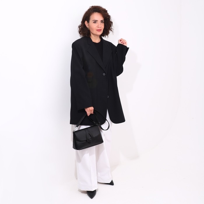 Сумка-мессенджер на молнии, цвет чёрный Сумка-мессенджер на молнии, цвет чёрный