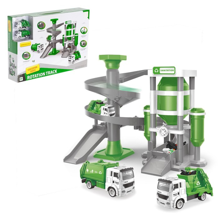 Парковка «Городские службы», с 2 машинками Парковка «Городские службы», с 2 машинками