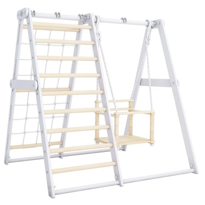 Детский спортивный комплекс, цвет белый Детский спортивный комплекс, цвет белый