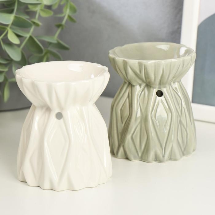 Аромалампа керамика Аромалампа керамика "Кора" МИКС 8,7х7,8х7,8 см