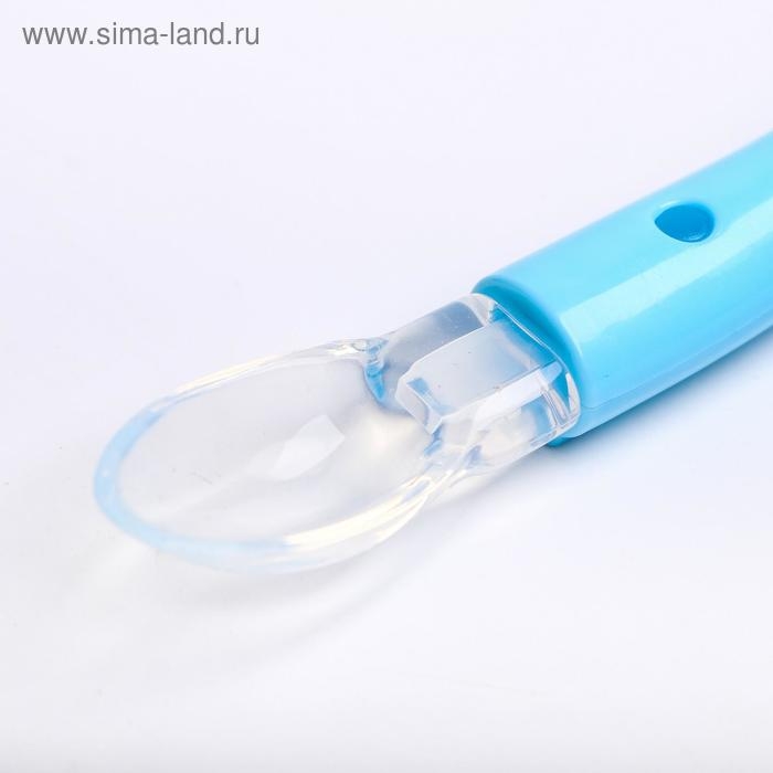 Детская силиконовая ложка «Наше чудо» Детская силиконовая ложка «Наше чудо»