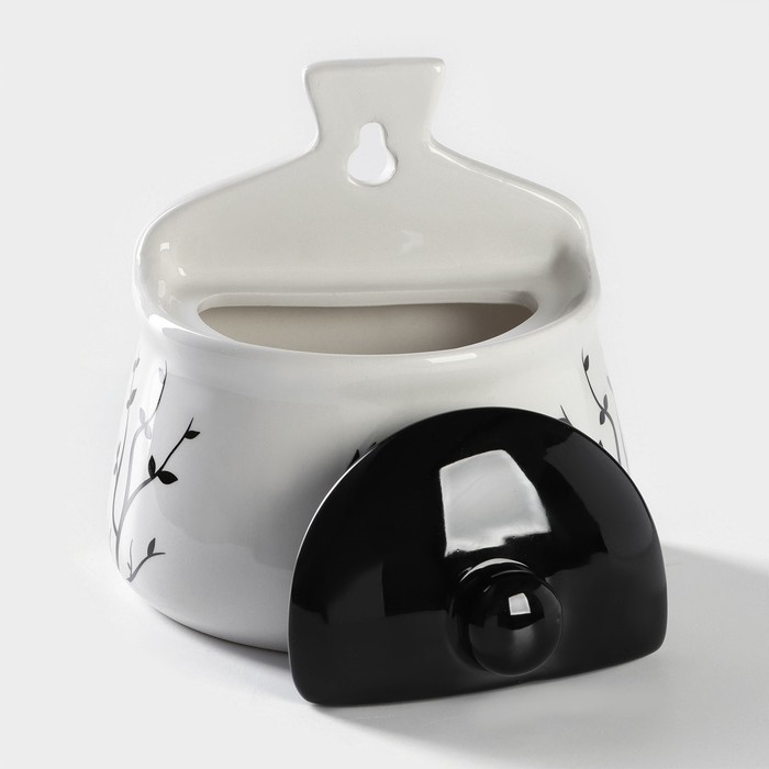 Солонка Доляна «Весенний вечер», 600 мл, 14×10×14 см Солонка Доляна «Весенний вечер», 600 мл, 14×10×14 см