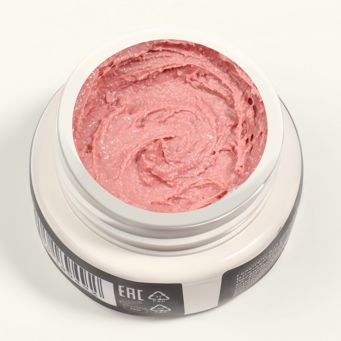 Гель для ногтей, гипсовый, фактурный, 8 мл, LED/UV, розовый Гель для ногтей, гипсовый, фактурный, 8 мл, LED/UV, розовый