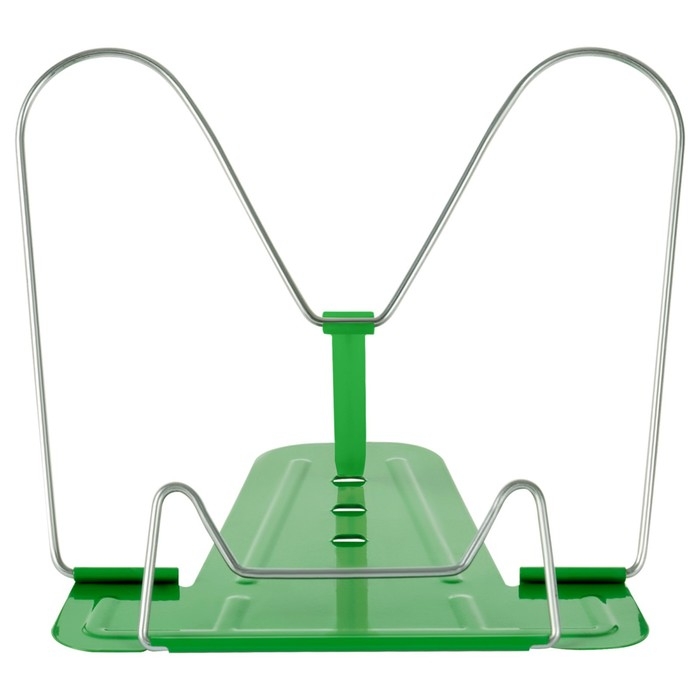 Подставка для книг Подставка для книг "СТАММ", металлическая, зеленая