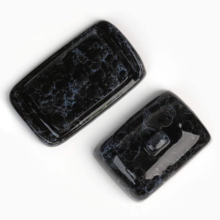 Масленка Масленка "Русская" 8х17х10см, вуаль