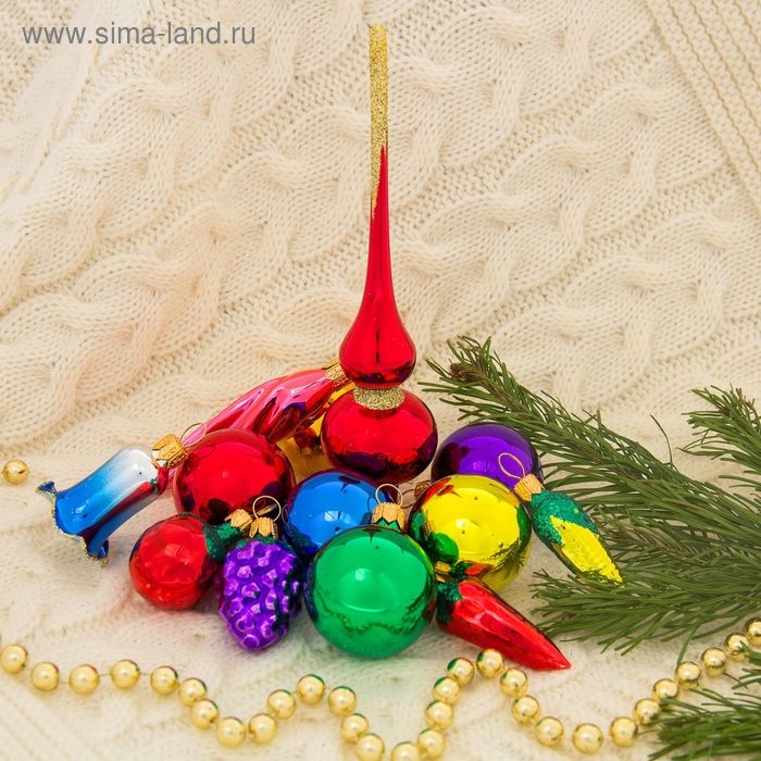 Набор ёлочных игрушек Набор ёлочных игрушек "Малышок"