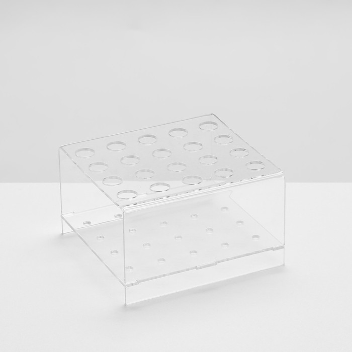 Подставка под ручки и карандаши на 20 шт., 10×9,5×6 см, оргстекло 2 мм, В ЗАЩИТНОЙ ПЛЁНКЕ Подставка под ручки и карандаши на 20 шт., 10×9,5×6 см, оргстекло 2 мм, В ЗАЩИТНОЙ ПЛЁНКЕ