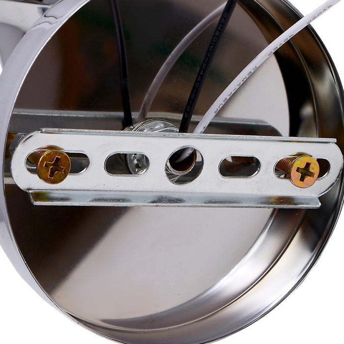 Бра с проводом 2571/1P E27 40Вт хром 12х26 см