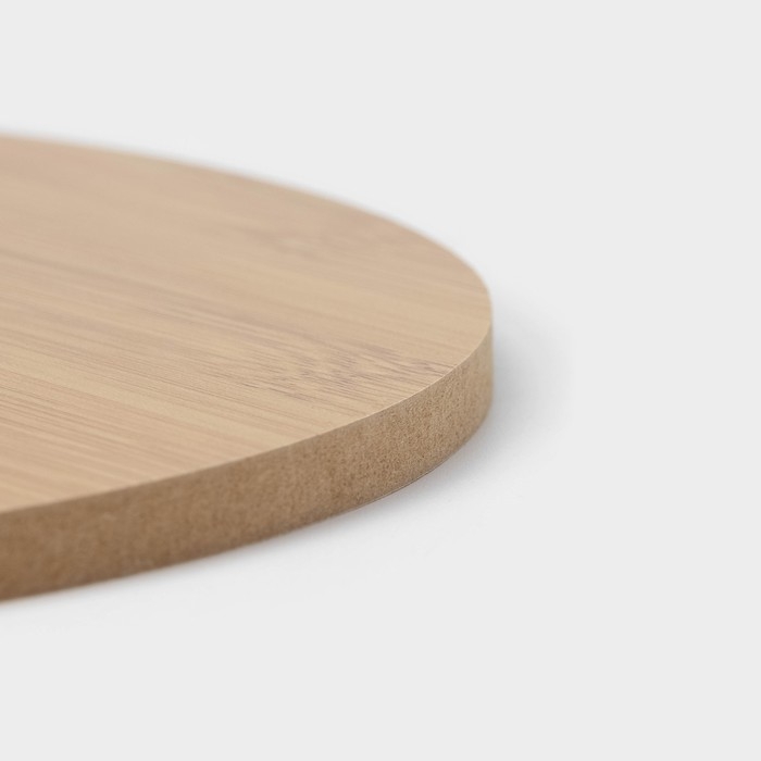 Доска для подачи Доляна «Цинза», d=25 см, толщина 0,8 см Доска для подачи Доляна «Цинза», d=25 см, толщина 0,8 см