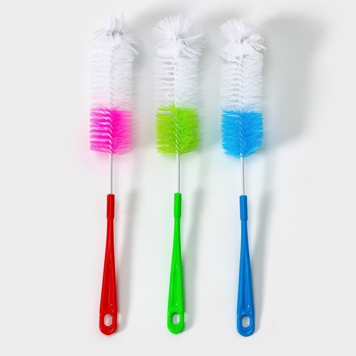 Ёршик для посуды Доляна, 5×38 см, цвет МИКС Ёршик для посуды Доляна, 5×38 см, цвет МИКС