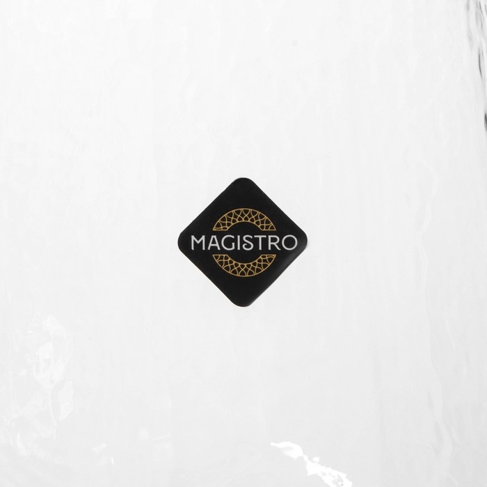 Набор бокалов для вина стеклянный Magistro «Дарио», 500 мл, 10×25 см, 2 шт, цвет прозрачный Набор бокалов для вина стеклянный Magistro «Дарио», 500 мл, 10×25 см, 2 шт, цвет прозрачный