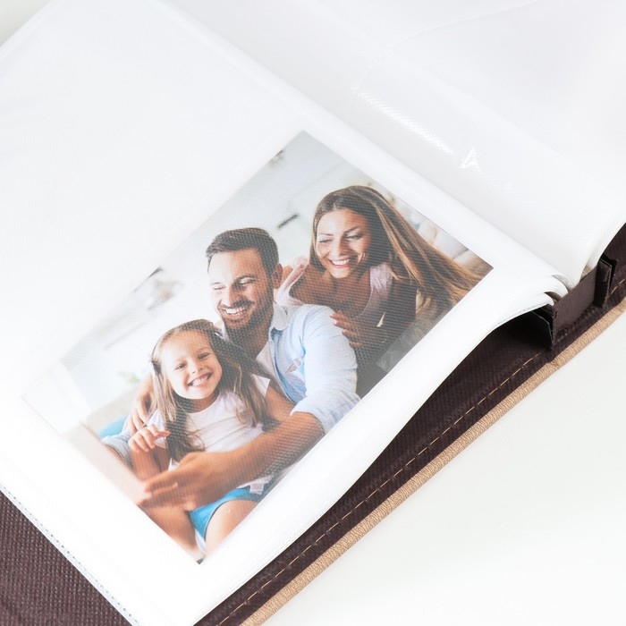 Фотоальбом на 120 фото 10х15 см Фотоальбом на 120 фото 10х15 см "Маленькая модница" кожзам МИКС 26х23х3,8 см