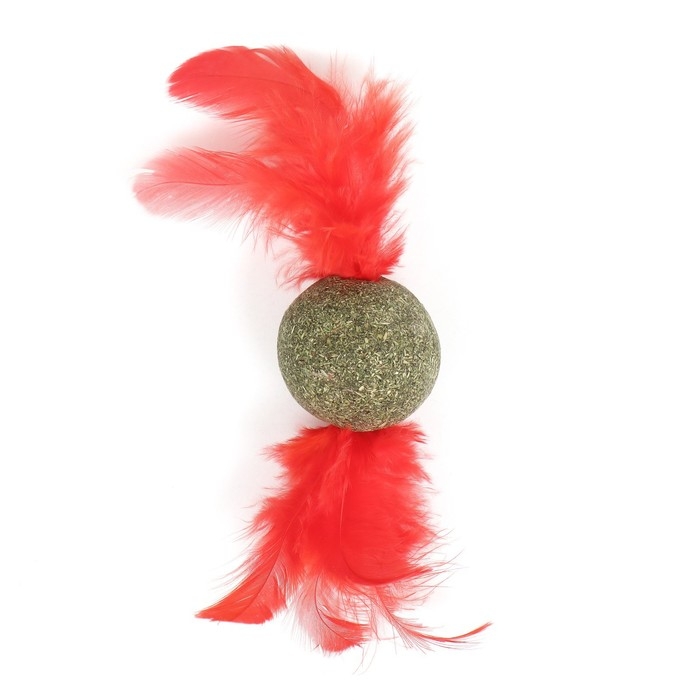 Игрушка для кошек из прессованной кошачьей мяты  Игрушка для кошек из прессованной кошачьей мяты "Кошачья стрела", 3,2 см