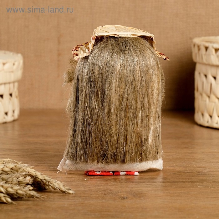 Оберег «Домовой Кузя с рублями», 16-18 см, микс Оберег «Домовой Кузя с рублями», 16-18 см, микс