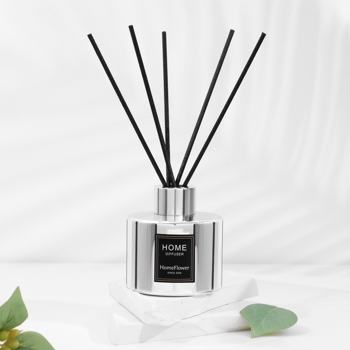 Диффузор ароматический Диффузор ароматический "Home", 120 мл, английская груша и фрезия, серебро