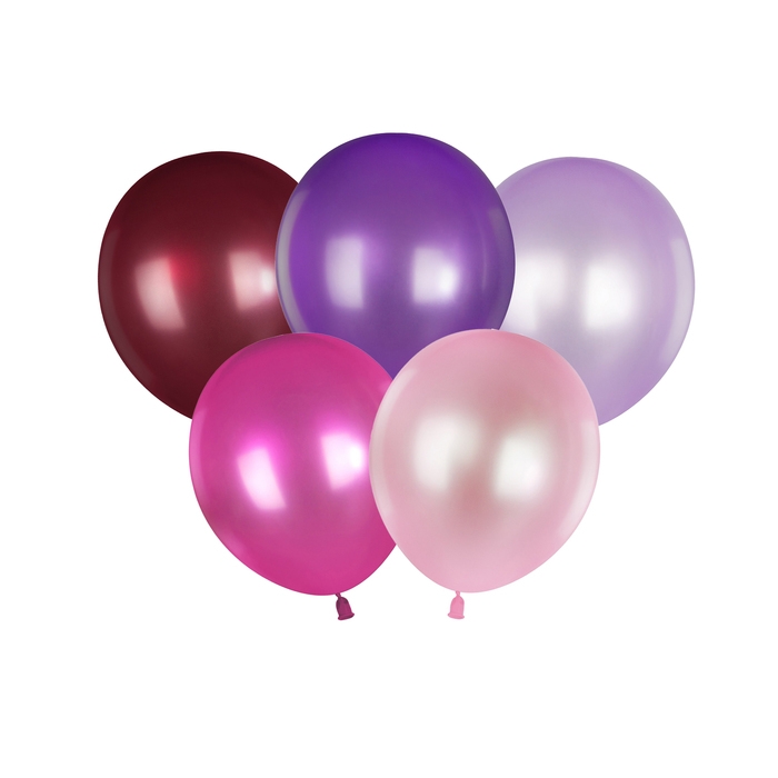 Шар латексный 12 Шар латексный 12" «Сирень», набор 25 шт., цвета МИКС