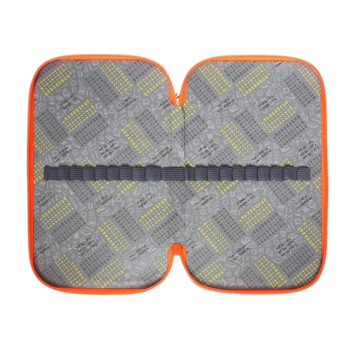 Пенал 3 секции, 125 х 205 х 55 мм, Calligrata 30П26/3 Пенал 3 секции, 125 х 205 х 55 мм, Calligrata 30П26/3 "Зверята", ламинированный картон