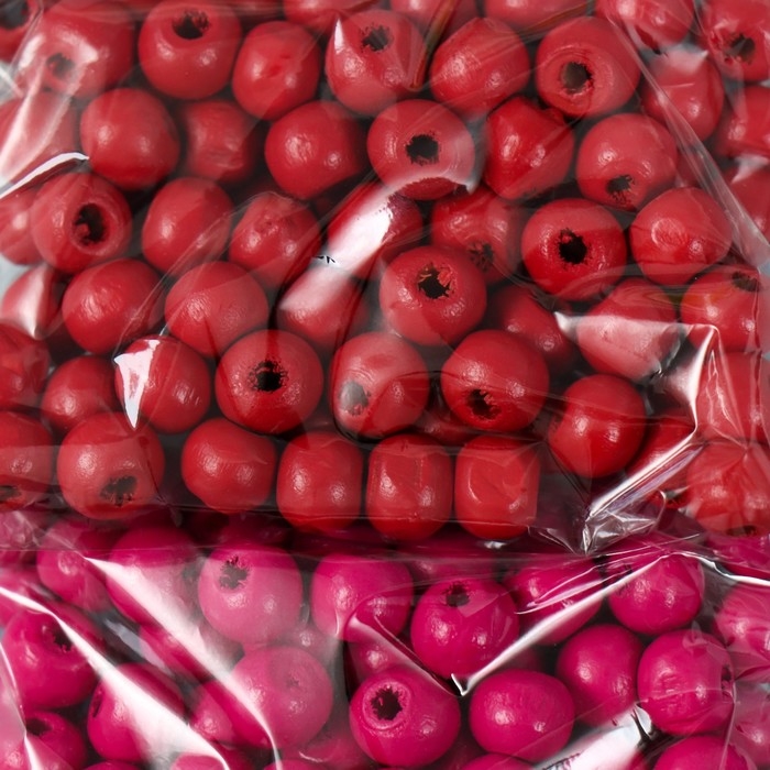 Набор бусины для творчества дерево Набор бусины для творчества дерево "Вино" d-0,8 см, 4 цвета х 15 гр