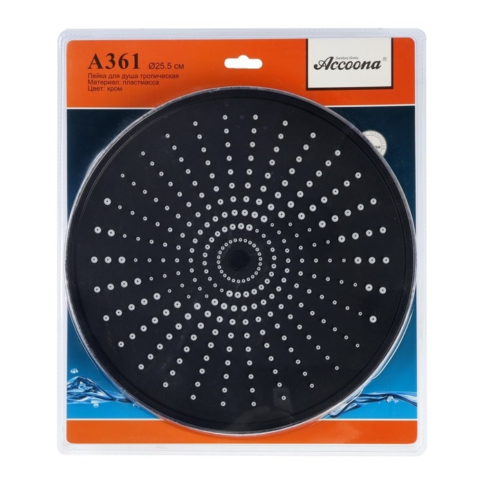 Душевая лейка Accoona A361, пластик Душевая лейка Accoona A361, пластик