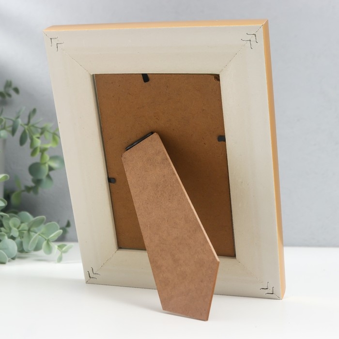 Фоторамка пластик 10х15 см Фоторамка пластик 10х15 см "Норвегия" синяя, чёрная обводка 21,7х16,8 см