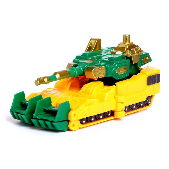 Набор роботов «Военная техника», трансформируется, 3 собираются в 1 робота