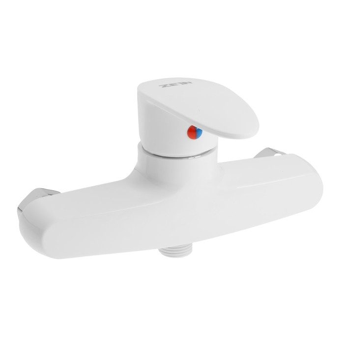 Смеситель для душа ZEIN Z3670, однорычажный, без душевого набора, белый Смеситель для душа ZEIN Z3670, однорычажный, без душевого набора, белый