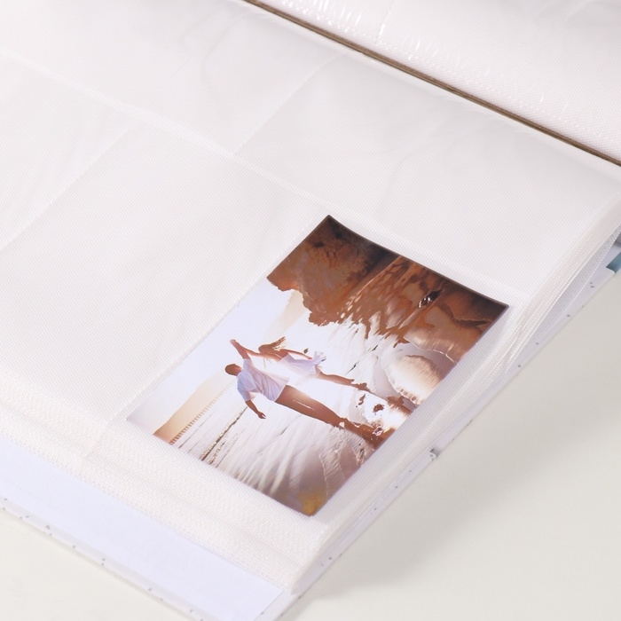 Фотоальбом на 500 фото 10x15 см Фотоальбом на 500 фото 10x15 см "Зайчики" в коробке 5,5x30x33,5 см