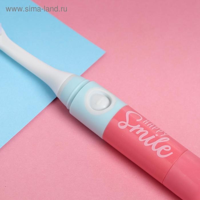 Зубная щётка детская электрическая «Вжух», LP-004, 19,2 х 5,5 см. Зубная щётка детская электрическая «Вжух», LP-004, 19,2 х 5,5 см.