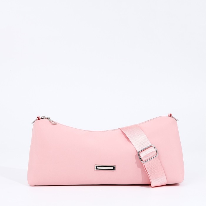 Сумка кросс-боди на молнии, цвет розовый Сумка кросс-боди на молнии, цвет розовый