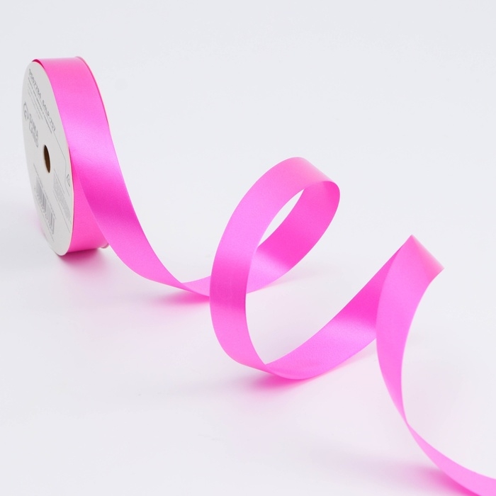 Новый год. Лента для декора и подарков, розовый, 2 см х 45 м Новый год. Лента для декора и подарков, розовый, 2 см х 45 м