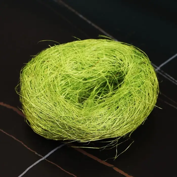 Гнездо, 10 см, крашеная солома, МИКС