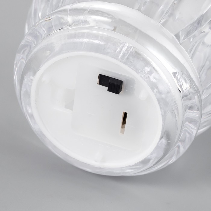 Ночник Ночник "Свеча" LED от батареек 3хAG13 белый 6,5х6,5х7 см RISALUX