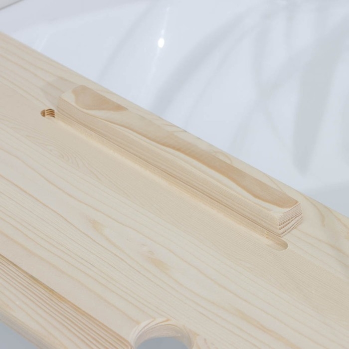 Столик для ванны, 68×26×7 см, сосна Столик для ванны, 68×26×7 см, сосна