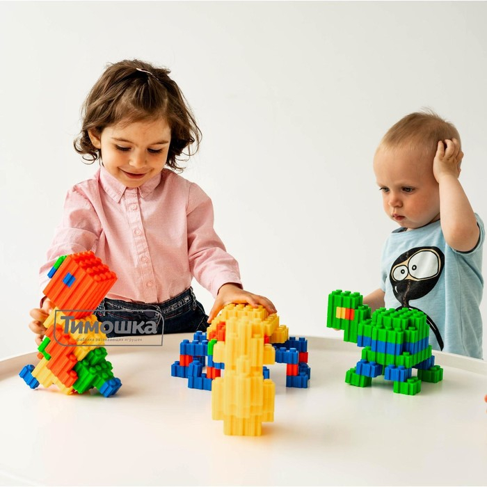 Конструктор «Пиксели макси», 120 деталей Конструктор «Пиксели макси», 120 деталей