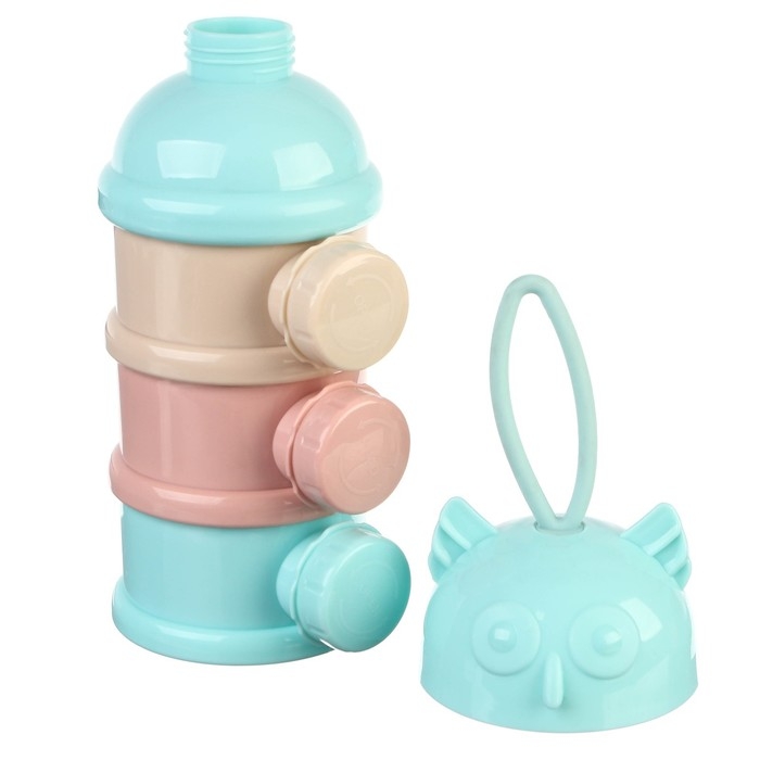 Контейнер для хранения детского питания «Совушка», цвет МИКС Контейнер для хранения детского питания «Совушка», цвет МИКС