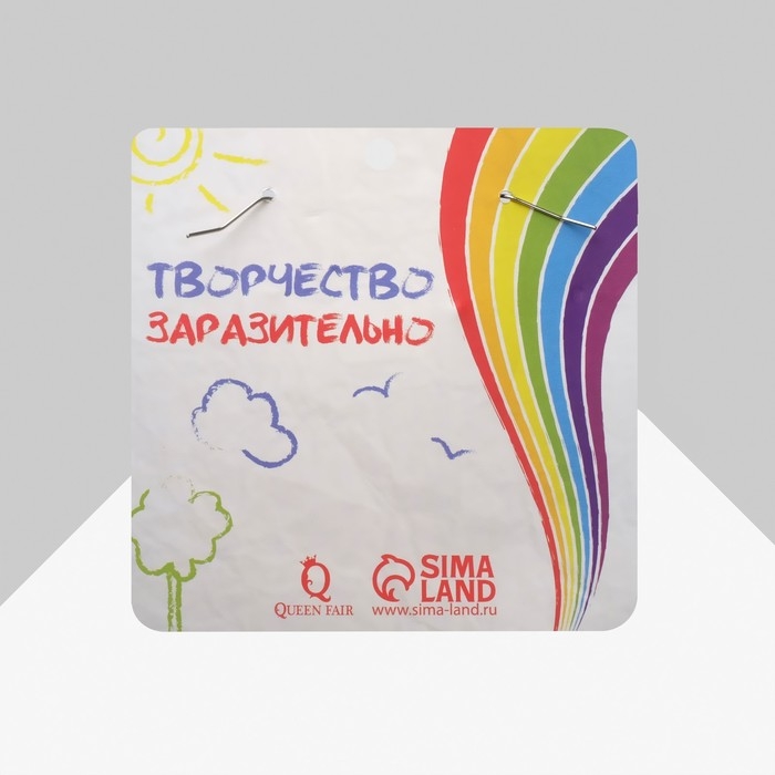 Серьги «Школа» карандашики, цветные в серебре Серьги «Школа» карандашики, цветные в серебре