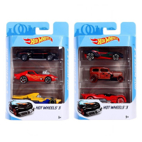 Набор машинок Hot Wheels, в наборе - 3 шт, МИКС