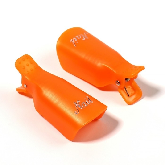 Зажимы для снятия гель-лака, 10 шт, цвет МИКС Зажимы для снятия гель-лака, 10 шт, цвет МИКС