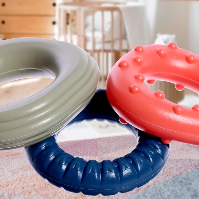 Пирамидка «Зверята», 7 колец, МИКС Пирамидка «Зверята», 7 колец, МИКС